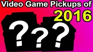 Video Game Pickups of 2016