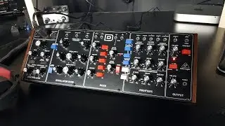 SoundsAndGear Live - Behringer Model D Just Arrived!