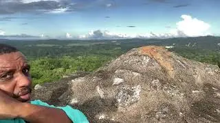 Belize Weather Update at Xunantunich &mdash; Light Showers, Rainbow & Sunset (Dec 7)
