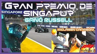 ¡MCLAREN CAMPEÓN Y VICTORIA DE RUSSELL! | Gran Premio de SINGAPUR  de FÓRMULA 1 2025