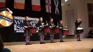 Turlach Ur Pipe Band Drum Corp, WinterStorm Concert 2012
