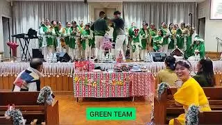 CHRISTMAS CAROLING| GREEN TEAM 2ND PLACE| DECEMBER 14,2025