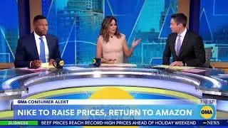 Nike is raising prices - and returning to Amazon