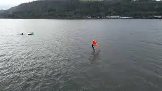 Light Wind Wingfoiling Highlights | Larne Lough Crew Session (Jan 18th)