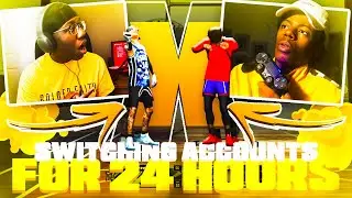 I Switched Accounts With My Duo And Became The BEST SHOOTER In NBA 2K21! I Can't MISS!!