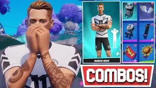 BEST MARCO REUS SKIN [KANE & REUS BUNDLE] COMBOS! | Fortnite
