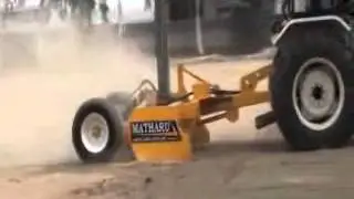 Matharu Make Laser Guided Land Leveller Model GM 14 #Land #Laser #Leveller #Agriculture