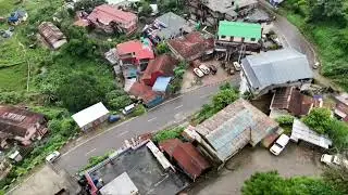Bird Eye  view of the Land of Plenty (Wokha Town,Nagaland) 