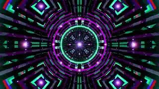 10 Hours 4K Hypnotic Geometric Background