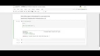 louder Write a Python program to find the factorial of a number using a for loop | Python