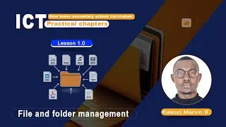 File And Folder Management (ICT Practical Chapter1)