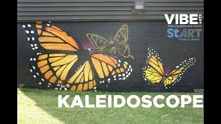 VIBE Arts x StreetARToronto Mural: Kaleidoscope