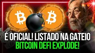 &Eacute; OFICIAL! 🚨URGENTE🚨SATOSHIDEX LISTADO NA GATEIO &ndash; BITCOIN DEFI EXPLODE!