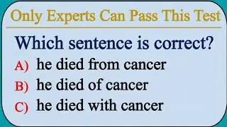 Only Experts Can Pass This Test 