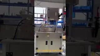 Can Sealing Machine, Automatic Can Seaming Machine for easy open lid, Plastic can closing machine