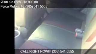 2008 Kia Rio5 for sale in Miami, FL 33135 at the Ferco Motor
