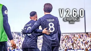 Efootball 2023 - Psg vs Manchester United New Update Version 2.6.0 | PC