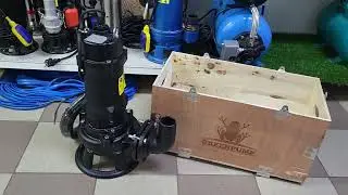 Фекальный промышленный насос GREENPUMP SWQ 25-15-2.2 c измельчителем