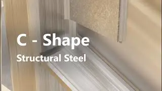 Structural Steel: C-Shape #shorts