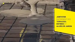 Jointoyer rapidement des pavements, terrasses, entr&eacute;es et all&eacute;es de jardin