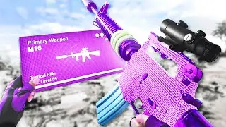 this 3 Shot M16 Class Setup is Broken in Warzone.