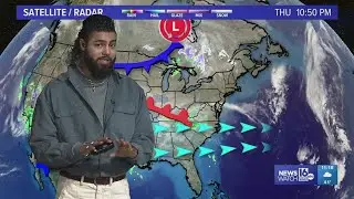 11PM Update: Santa Parade Forecast