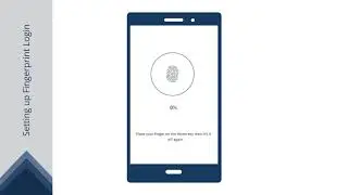 Setting up Fingerprint Login | Mobile Banking