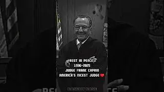 Remembering Judge Frank Caprio, America's nicest Judge💗