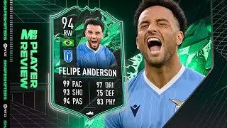 SHAPESHIFTERS FELIPE ANDERSON PLAYER REVIEW | FIFA 22 Player Reviews