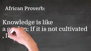 African proverb@ Iretech
