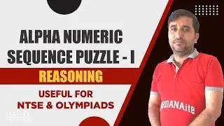 Alpha Numeric Sequence Puzzle - I | Reasoning | IBPS RRB (Clerk & PO) | Pradeep sir