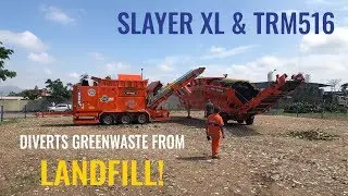 CITY OF RIO DIVERT GREEN WASTE FROM LANDFILL WITH A SLAYER XL AND TRM516