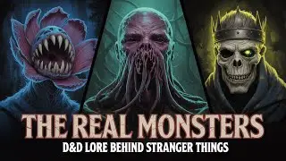 THE REAL VECNA, DEMOGORGON & MIND FLAYER | D&D Lore Behind Stranger Things