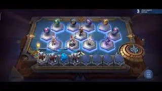 #mobile legends#magic chess #6 mm#3 dragon altar 2 cyborg 2abyss 3 weapon master