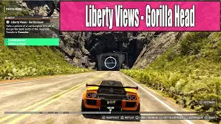 The Crew Motorfest Photo Ops Liberty Views - Gorilla Head