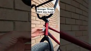 I turned my BMX into a Stranger Things bike!