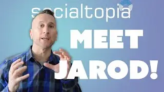 👋 Meet Jarod the founder and CEO of socialtopia! 🎥
