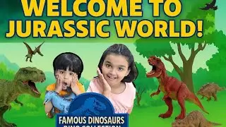 Знаменитая коллекция игрушек с динозаврами 🦖 | Игрушки для детей &laquo;Мир Юрского периода&raquo; и &laquo;Мир дин...