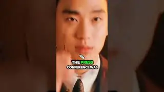 No wonder Kim Soohyun kept drinking water at the press conference. This was a cheap trick he used to