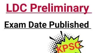 LDC Preliminary