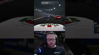 Агрессивный маневр чуть не стоил нам всего #nascar25 #гонки #напряжение