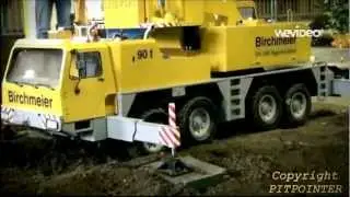 LIEBHERR 1090 BIRCHMEIER RC CRANE / RC Crane! Extreme cool detailed R/C model. Must see