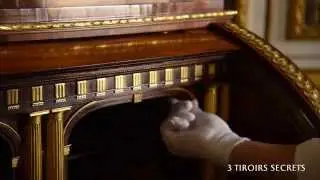Secrétaire à cylindre mécanique