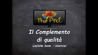 Analisi logica: Il Complemento di qualità (esercizi)