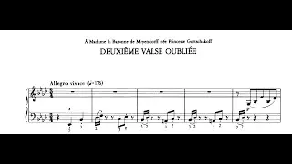 Liszt - Valse Oubli&eacute;e, No. 2 in A flat major, S. 215 [Richter]