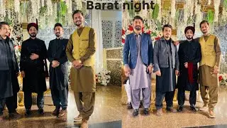 Breakfast with halwa pori and night Barat 🥰celebration? Barat came and party started❤️🎈 