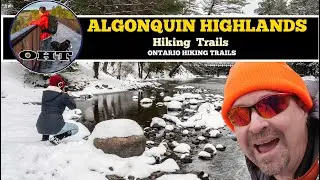 Ontario Winter Hiking Trails Adventure Outdoors Algonquin Highlands Hiking Trails