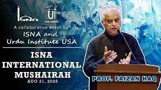 ISNA Mushairah 2025   Faizan Haq Poetry