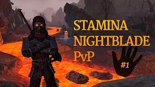 ESO PvP Stamina Nightblade #1 - Dragonhold - Medium armor, Bow-2H