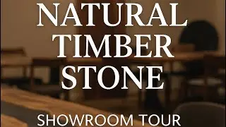 Natural Timber Stone Showroom Tour | Where Art Meets Nature in Furniture Design